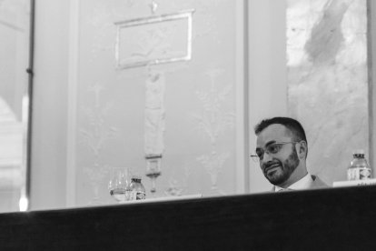 Imagen de Jorge D. Cazorla del acto de presentación del Rosario del Mar.