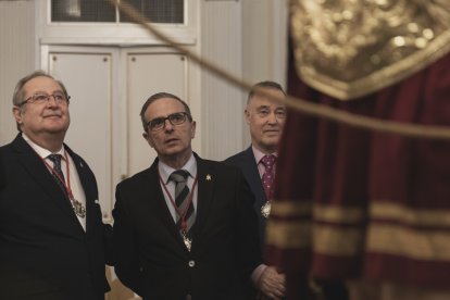 Imagen de Jorge D. Cazorla del acto de presentación del Rosario del Mar.