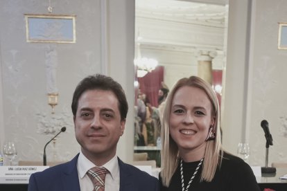 Imagen de Jorge D. Cazorla del acto de presentación del Rosario del Mar.