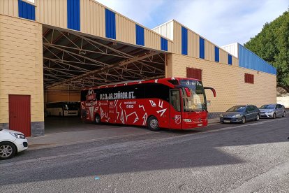 Entrando a cocheras tras un largo viaje.
