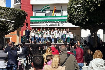 Acto en Huércal de Almería.
