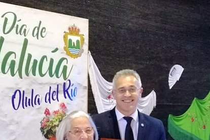 Homenaje en Olula del Río a Francisca Sanchidrián Valdés, más conocida como 'Paquita la de Alejandro'.
