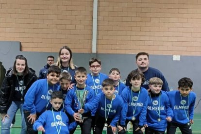 El equipo benjamín logró el tercer puesto.