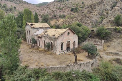 Central hidroeléctrica de Bayarque. Foto de Wikiloc.