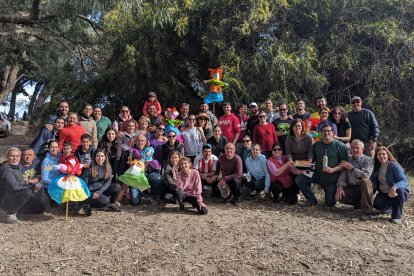 La familia de los Piñeros al completo, no ha faltado nadie, desde Vera, Antas, Garrucha...todos han disfrutado del Día de la Vieja.
