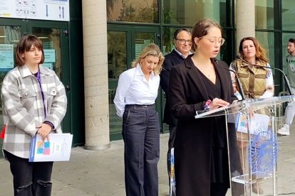 Lectura de manifiesto en la UAL.