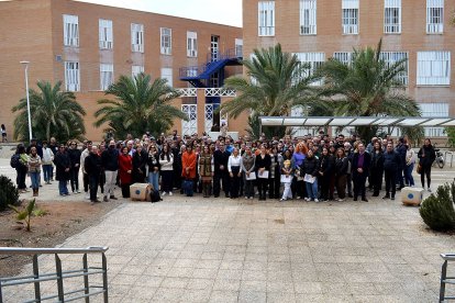 Concentración en la UAL.