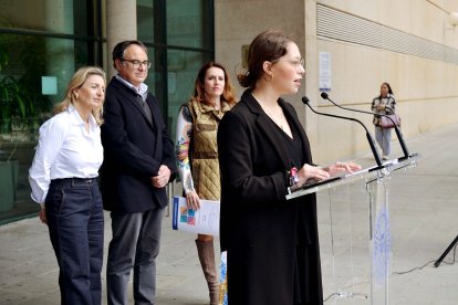 Lectura de manifiesto en la UAL.