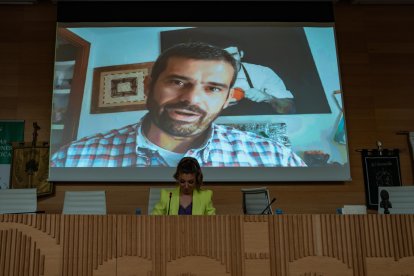 El prestigioso cocinero de Canal Sur, Enrique Sánchez, intervino a través de videoconferencia.