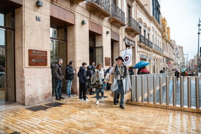 La lluvia impidió celebrar el paseo por las calles de Almería de los miembros de FECOAN.