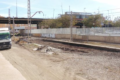 El terreno se va acondicionando para la llegada de la Alta Velocidad.