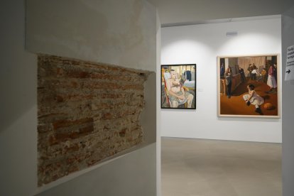 Los viejos muros que soportan el peso del arte