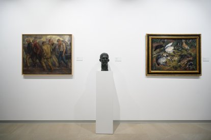 Paisajes, trabajadores y esculturas