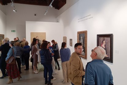 Las salas de exposiciones se llenaron de vida.