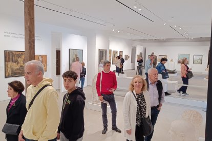 La sala 7 del MUREC está consagrada a la obra del artista Antonio López.