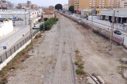 Desde el puente de la Avenida del Mediterráneo.
