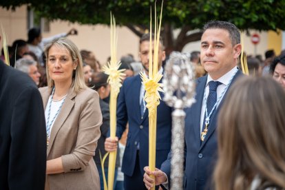 La procesión del Domingo de Ramos en el Parador.