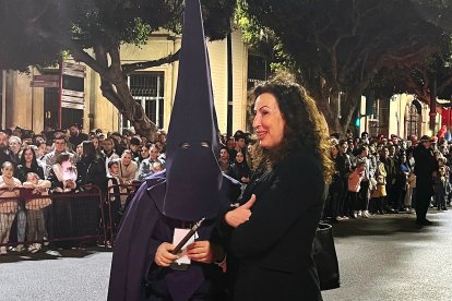 La alcaldesa de Almería, María del Mar Vázquez.