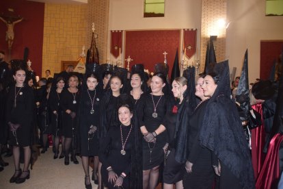  Camareras de La Unidad en el templo de San Ignacio de Loyola.