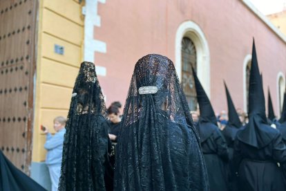 Mantillas, antes de la salida.