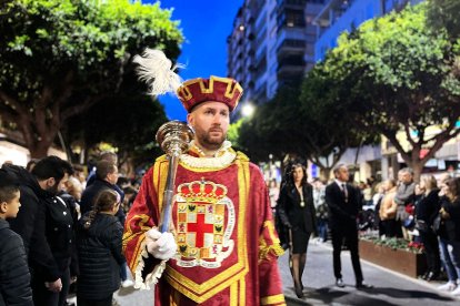 Procesión en carrera oficial.