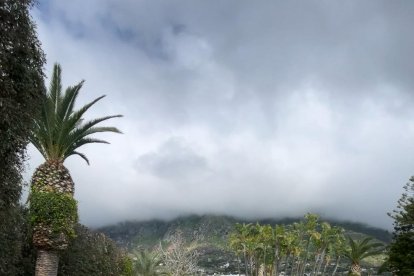 Carmen, una de las invitadas que viajó desde Almería, durante el cóctel.