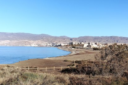 Almería luciendo con un sol impresionante.