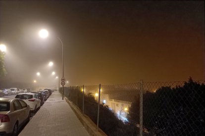 La niebla toma la zona norte.