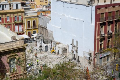 Vista aérea del solar de Correos