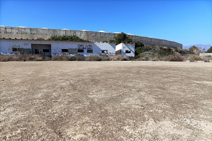 Lo que en su día fue el terreno de juego.