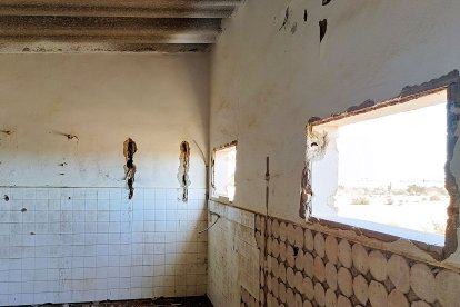 Ni rastro de ventanas o de instalación de agua y electricidad.