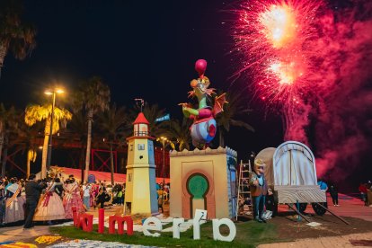 Monumento fallero realizado por el maestro Pepe Benavent.