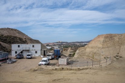 Obras en el entorno de La Juaida.