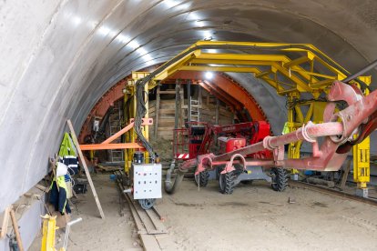 Adif ha organizado una nueva visita a las obras de la plataforma de Alta Velocidad.