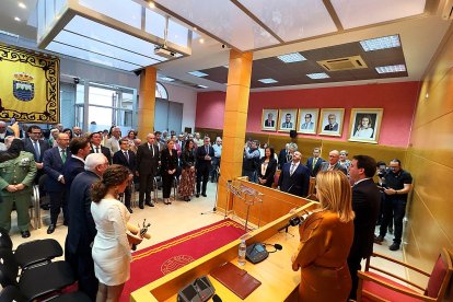 Lleno en el Salón de Plenos de la Villa de Gádor.