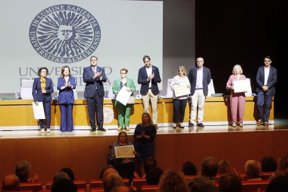 María José Álvarez González, María Raquel Álvarez, Carmen Ascensión de Amo, Piedad Andrés, Isabel Joaquina Angulo y María del Mar Aranda.