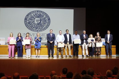 María Carmen Cantón, Dolores Cañadas, Francisco Cárdenas, Ramón Diego Carmona, Ana Cazorla y María Isabel Carmona.