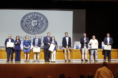 José Gutiérrez, Antonio Jesús de Haro, María Hernández, María del Carmen Iribarne, Simón Iruela y José Luis Jiménez.