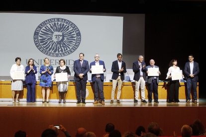 María Emilia Lahoz, María José Lajara, Vicente Leal, Ana María Llorente, Francisco Manuel López y Ascensión López.