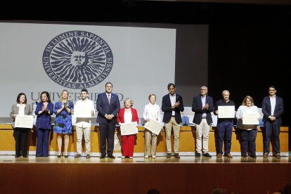 Antonia Saldaña, familia de Filomeno Salvador Vargas, Sacramento Sánchez, Dolores Sánchez, Bernardo Sánchez y Encarnación Díaz.