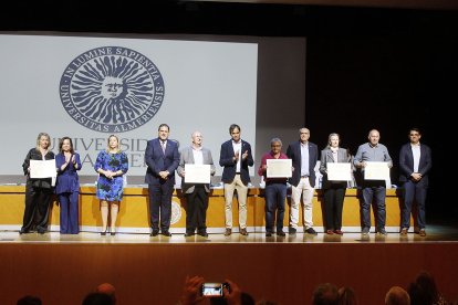 María del Mar Valls, María Ángeles Ventaja, Antonio Emilio Vílchez, Gregorio Vílchez, María del Mar Visiedo y Juan José Campos.