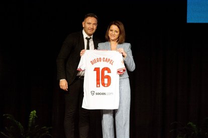 La alcaldesa de Albox y Diego Capel