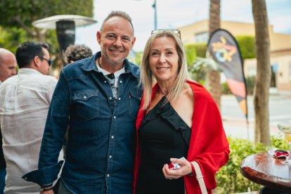 Rosa Manzano de SAMA y Sebas Domínguez.