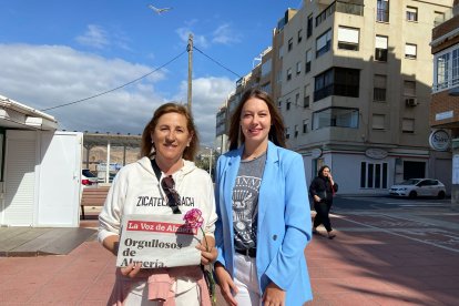 Karolina Lewandowska y Mercedes Gil.