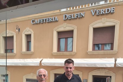 José Luis Martínez y Nacho, del restaurante Delfín Verde.
