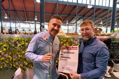 Periodistas. David García Teruel (a la izquierda) y Evaristo Martínez.