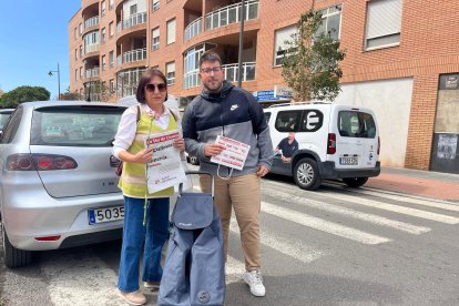 Anabel y Alejandro, redactor de LA VOZ.