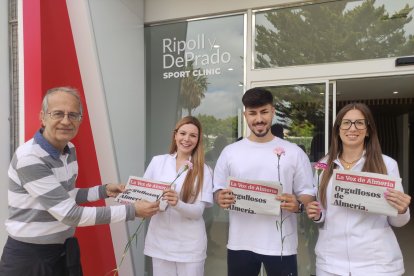 Belén Canelo, Antonio Jesús Belmonte y Marina París.