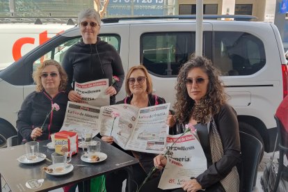 Soco, Goyi, Ana y Merche.