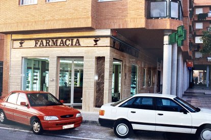 Imagen de la farmacia en su segunda ubicación, Cortijo Grande.